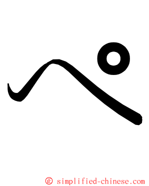 ぺ ming font