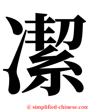 㓗 serif font