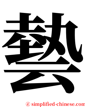 㙯 serif font