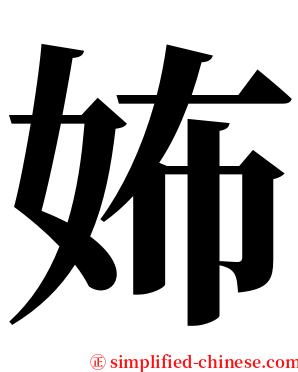 㚴 serif font