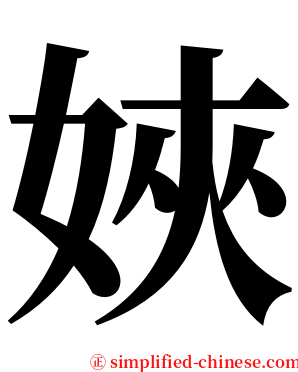 㛍 serif font