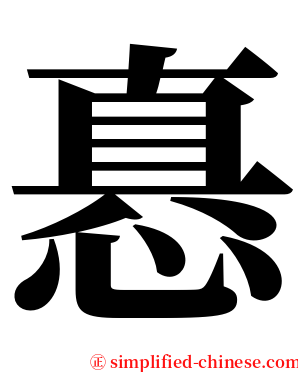 㥲 serif font