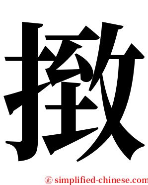 㨖 serif font