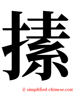 㨞 serif font