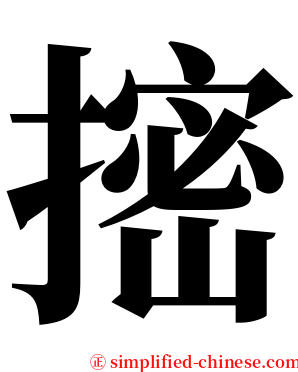 㨸 serif font