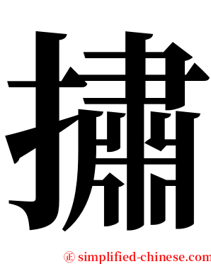㩋 serif font