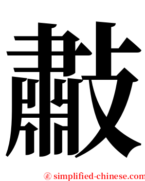㪩 serif font