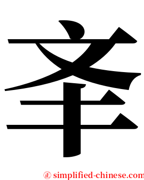 㪯 serif font