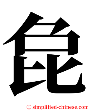 㲋 serif font