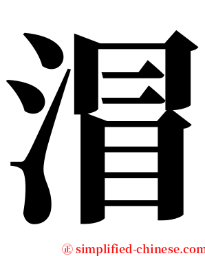 㴘 serif font