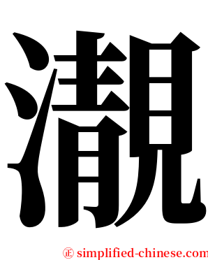 㵾 serif font