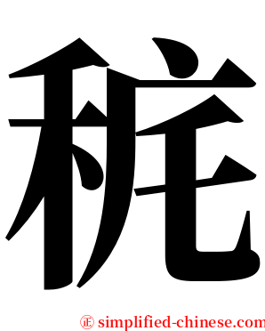 䅊 serif font