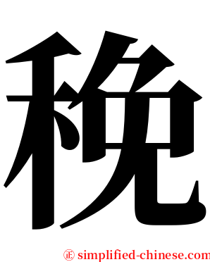䅋 serif font