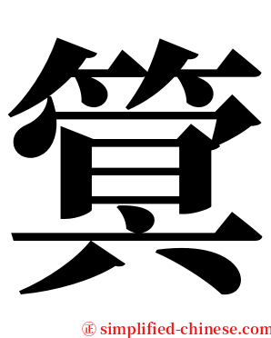 䈿 serif font