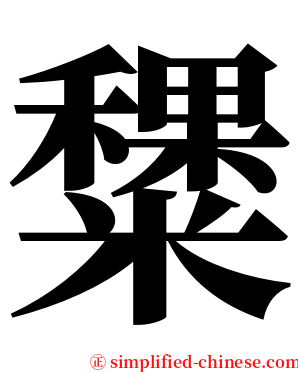 䊬 serif font