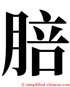 䏽 serif font