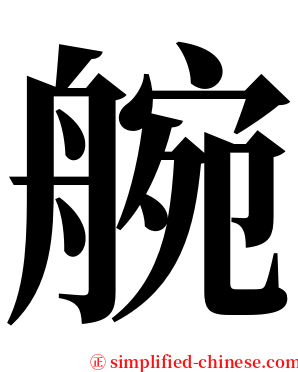 䑱 serif font