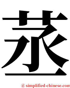 䒱 serif font
