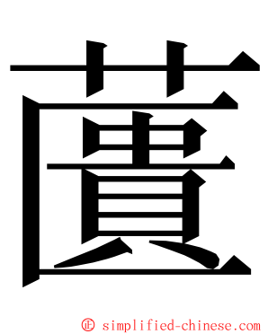䕚 ming font