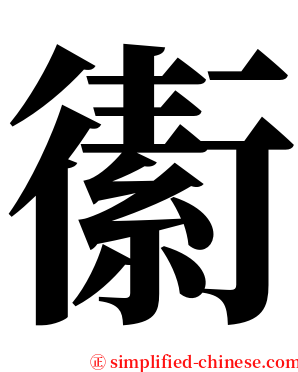 䘘 serif font