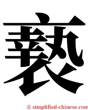 䙝 serif font