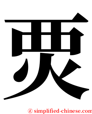 䙳 serif font