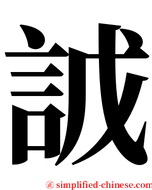 䛋 serif font