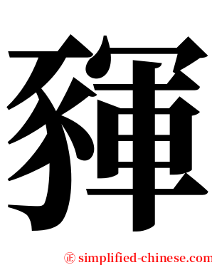 䝍 serif font