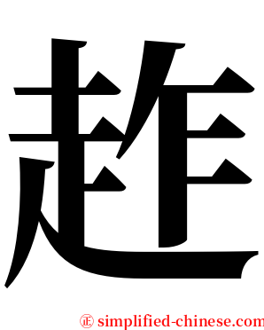 䞢 serif font