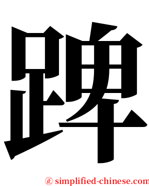 䠋 serif font