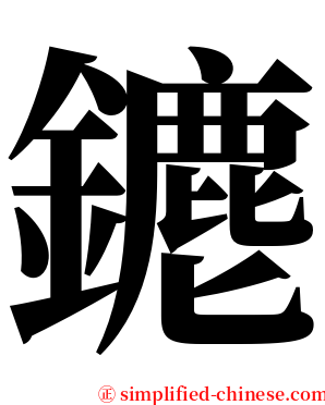 䥝 serif font
