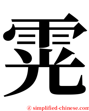 䨔 serif font