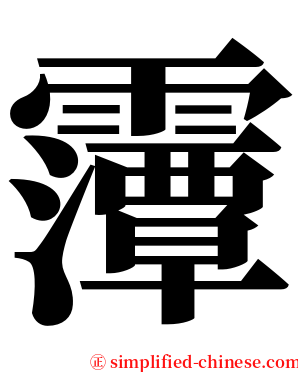 䨵 serif font