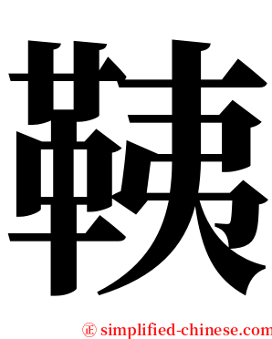 䩟 serif font