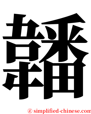 䪛 serif font