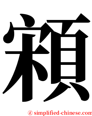 䫅 serif font