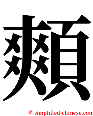 䫪 serif font