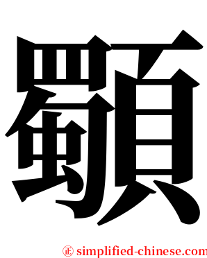 䫳 serif font