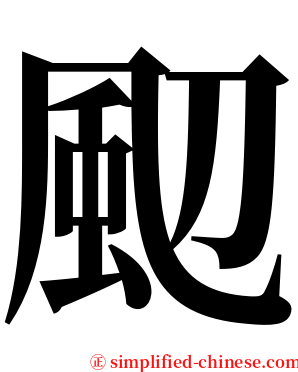 䫸 serif font