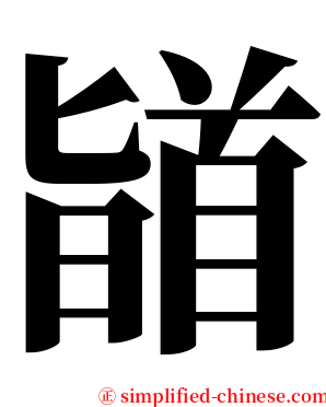 䭫 serif font