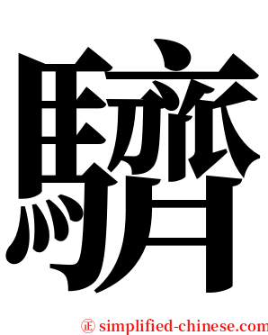 䮺 serif font
