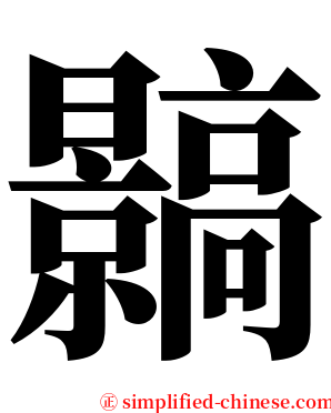 䯫 serif font