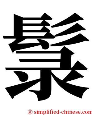 䰁 serif font