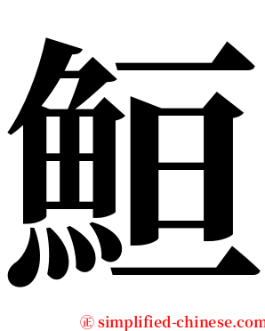 䱎 serif font