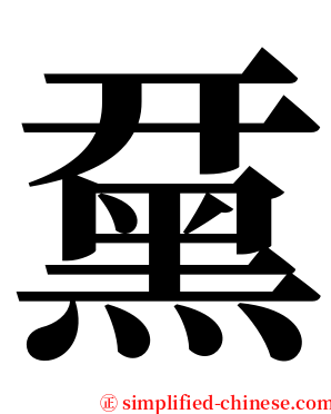 䵤 serif font