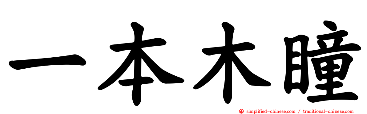 一本木瞳