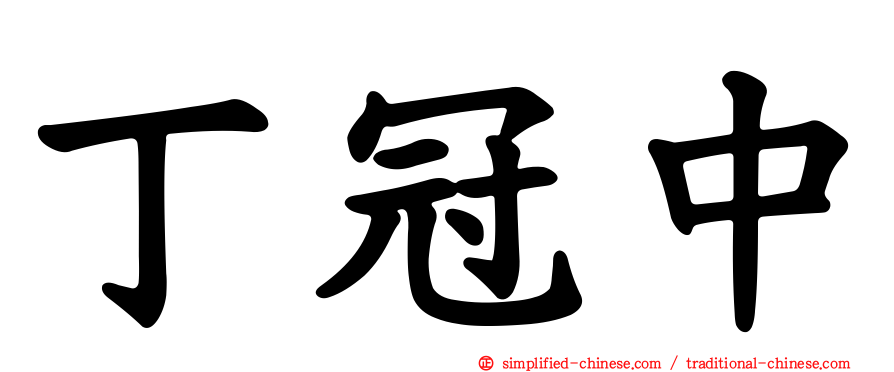 丁冠中