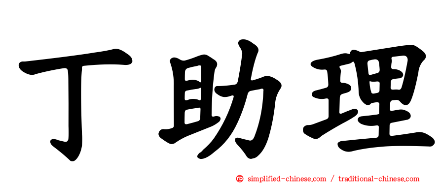 丁助理
