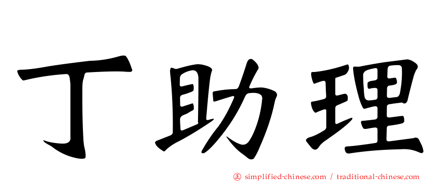 丁助理