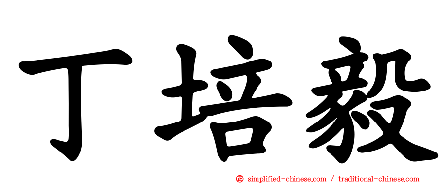 丁培毅